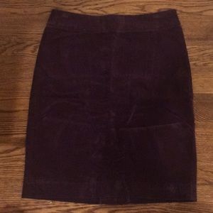JCrew Corduroy Pencil Skirt -Size 4